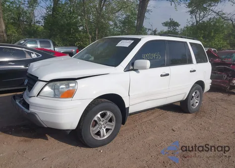 2005 Honda Pilot Ex-L z USA, uszkodzony, nr VIN 5FNYF18605B067447